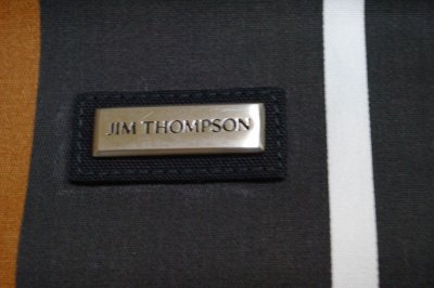 画像2: ジムトンプソン　トート　ラージサイズ　ストライプ