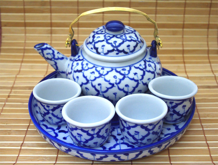 タイ雑貨,青白陶器
